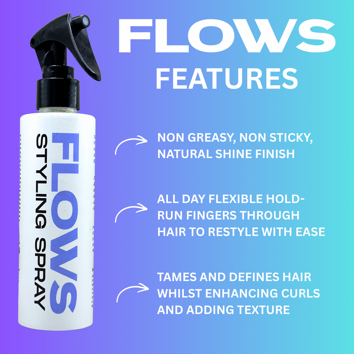 FLOWS STYLING SPRAY 200ML