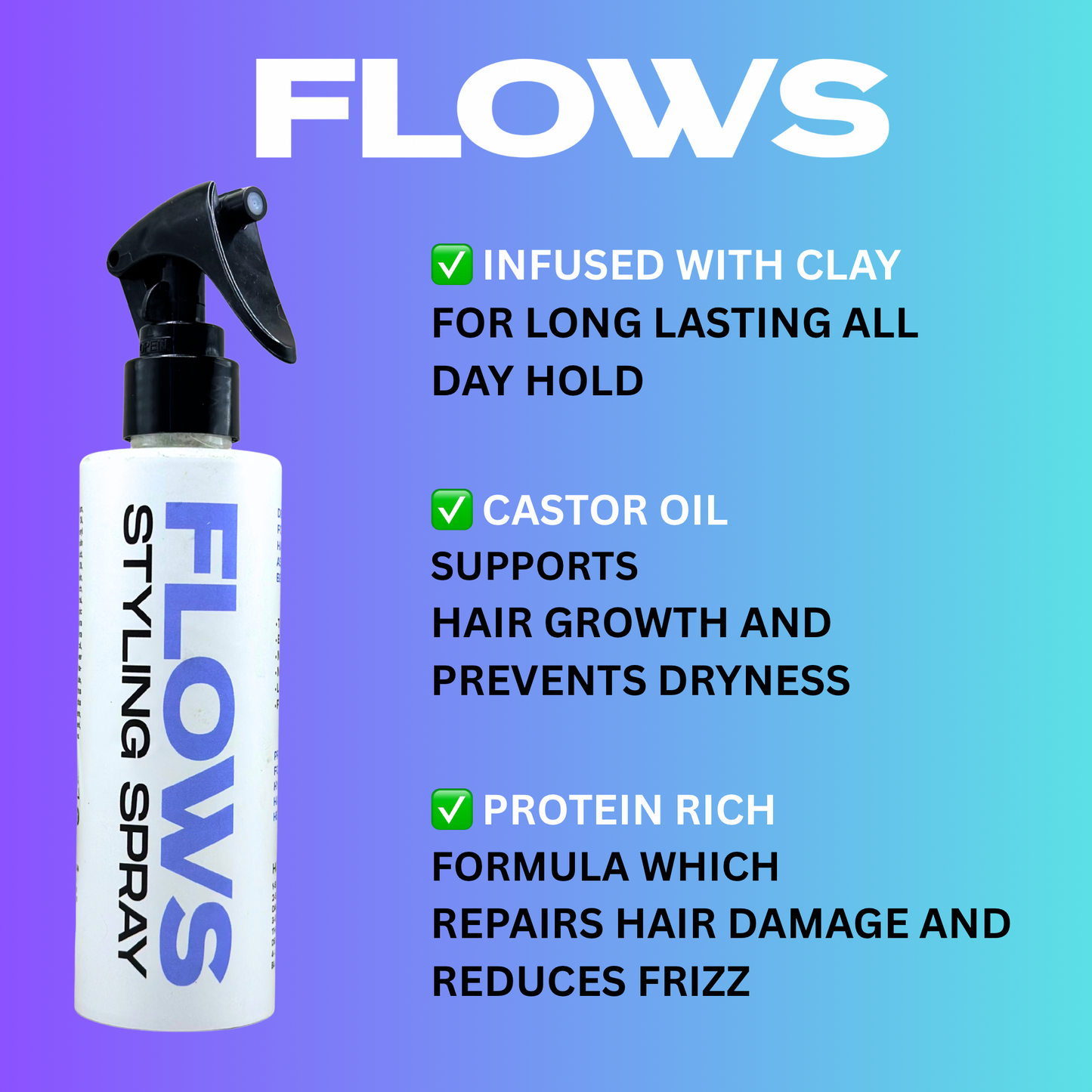 FLOWS STYLING SPRAY 200ML